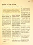 Vorschauseite 2: Angst aussprechen. Mit Information und Kommunikation Ängsten begegnen.