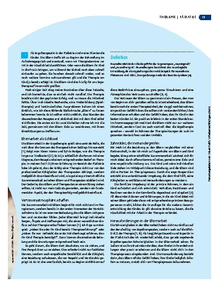 Vorschauseite 2: Eltern als Erfolgsfaktor