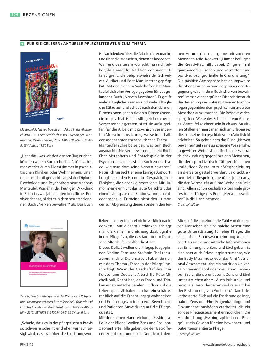 Vorschauseite 1: Rezensionen