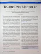 Vorschauseite 1: Telemedizin: Monitor an