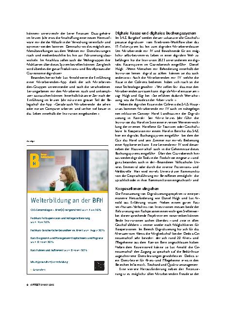 Vorschauseite 3: Erste Schritte auf dem Weg in die digitale Zukunft