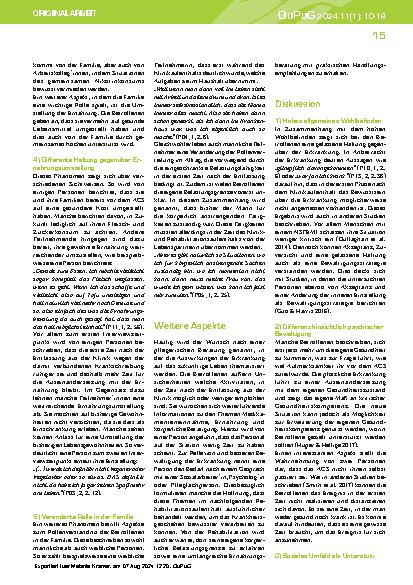 Vorschauseite 6: Selbstmanagement im Alltag von berufstätigen Patient*innen nach einem erstmaligen akuten Koronarsyndrom