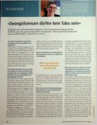 Vorschauseite 1: "Zwangslizenzen dürfen kein Tabu sein"