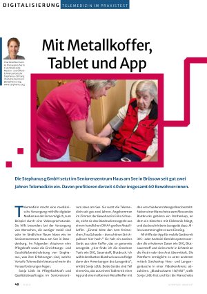 Vorschauseite 1: Mit Metallkoffer, Tablet und App