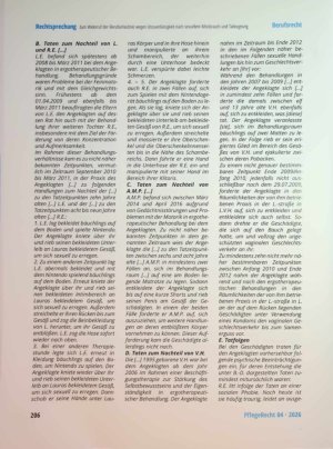 Vorschauseite 3: Zum Widerruf der Berufserlaubnis wegen Unzuverlässigkeit nach sexuellem Missbrauch und Tatleugnung