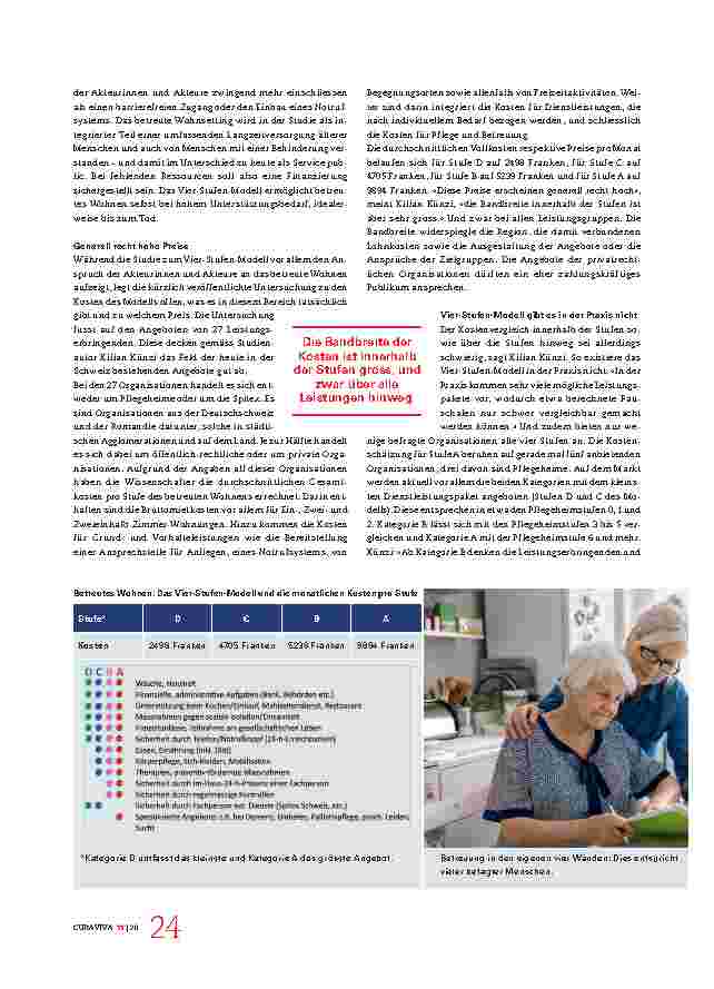 Vorschauseite 2: «Betreuung muss für alle erschwinglich sein.»