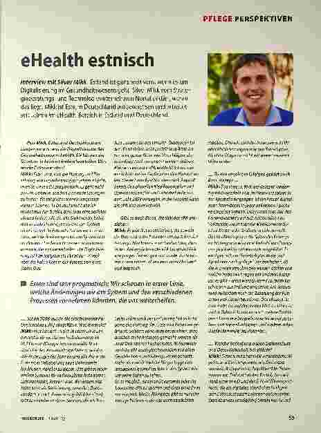 Vorschauseite 1: eHealth estnisch