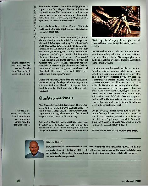 Vorschauseite 5: Immunregulation durch Mykotherapie: Auswahl und Kombination von Heilpilzen in der Onkologie