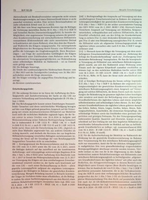 Vorschauseite 5: Hilfsmittelversorgung - Aufnahme in das Hilfsmittelverzeichnis - Hilfsmittel mit mehreren Funktionen für eine Indikation - Erforderlichkeit des Vorliegens der Aufnahmevoraussetzun…