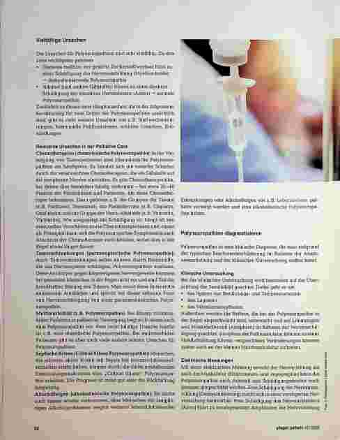 Vorschauseite 2: Empfindungen an Händen und Füßen. Leidvolle Symptome bei Polyneuropathien lindern.