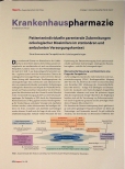 Vorschauseite 1: Patientenindividuelle parenterale Zubereitungen onkologischer Biosimilars im stationären und ambulanten Versorgungskontext