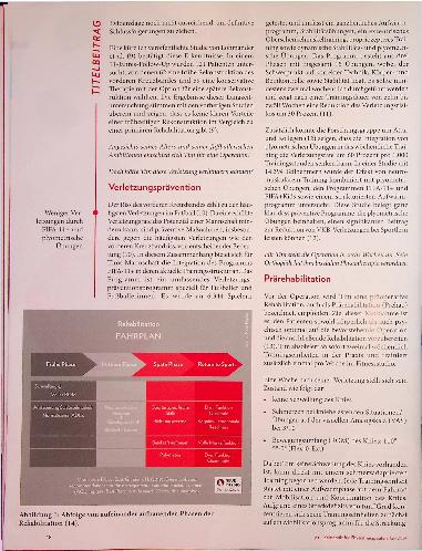 Vorschauseite 3: Diagnose Kreuzbandriss - und jetzt? Fallbeispiel mit Prehab, postoperativer Rehabilitation und Verletzungsprävention