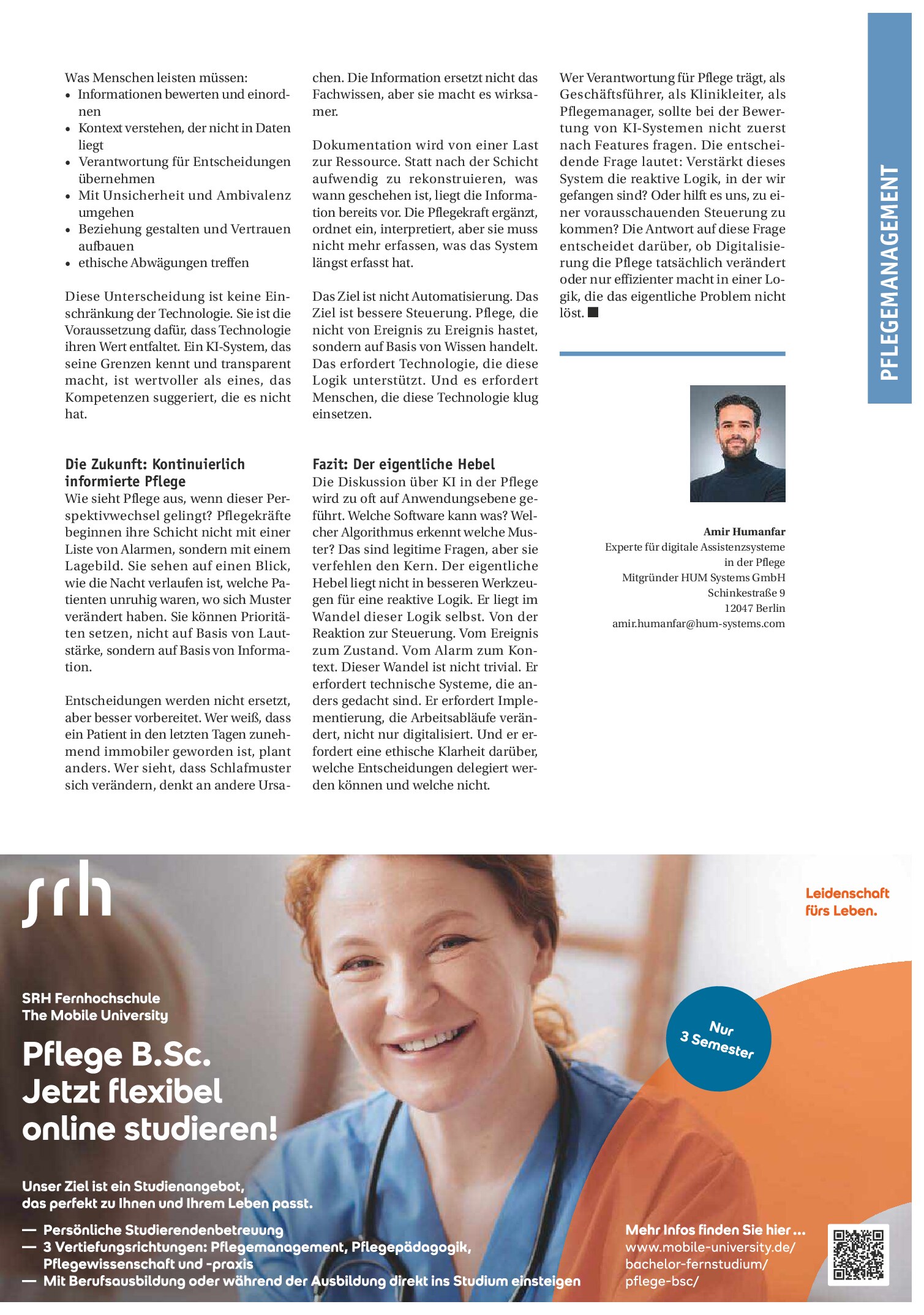 Vorschauseite 3: Von reaktiver Pflege zu proaktiver Steuerung – Welche Rolle KI wirklich spielt