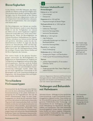 Vorschauseite 2: Glasklare Helfer Heilwässer für Prävention und Behandlung