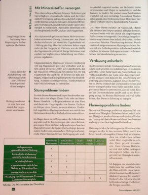 Vorschauseite 3: Glasklare Helfer Heilwässer für Prävention und Behandlung