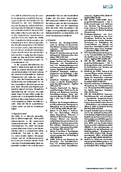 Vorschauseite 3: Ist Enterococcus faecium wirklich der Prüforganismus für alle chemothermischen Verfahren?