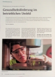 Vorschauseite 1: Gesundheitsförderung im betrieblichen Umfeld