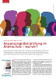 Vorschauseite 1: Anpassungsüberprüfung im Atemschutz – warum?
