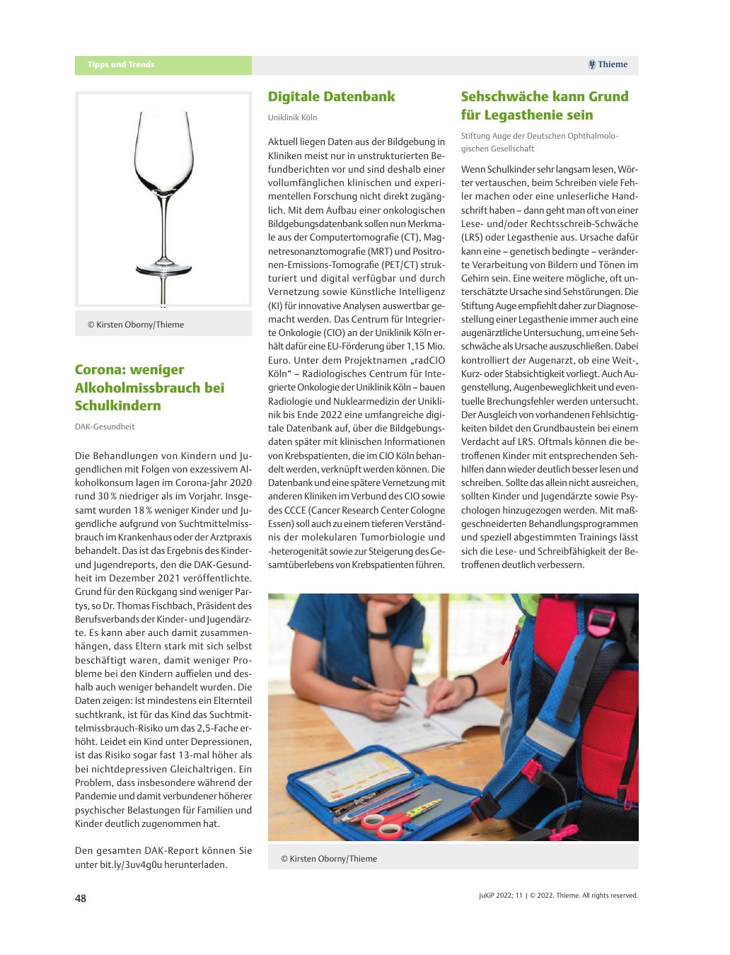 Vorschauseite 1: Tipps und Trends