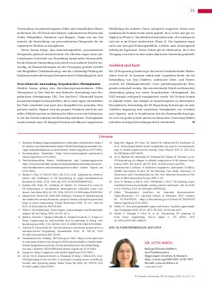 Vorschauseite 4: Im Blickpunkt: 3D-Bioprinting Neue Wege in der Transplantationsmedizin
