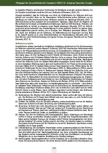 Vorschauseite 4: Anbahnung der Reflexionskompetenz in der Pflegeausbildung mittels reflektierenden Schreibens – am Beispiel des Lerntagebuches