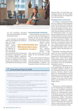 Vorschauseite 3: Nudging im Arbeitsschutz und im BGM Subtile Beeinflussung