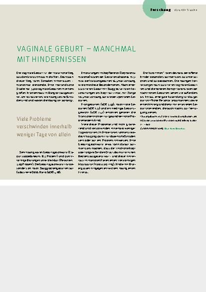 Vorschauseite 2: Aus der Forschung