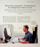 Vorschauseite 1: Alone or together? - Cooperations for successful online learning