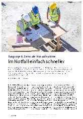 Vorschauseite 1: Bauprojekt Zentrale Notaufnahme Im Notfall einfach schneller