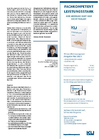 Vorschauseite 3: Patientensicherheit in Psychiatrie und Psychotherapie Besonderheiten und spezielle Herausforderungen