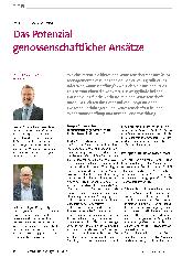 Vorschauseite 1: Das Potenzial genossenschaftlicher Ansätze