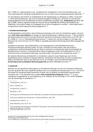 Vorschauseite 3: Rechtliche Herausforderungen und Haftungsrisiken für Banken und rechtliche Betreuer bei der Vermögensanlage und bei Darlehensgeschäften