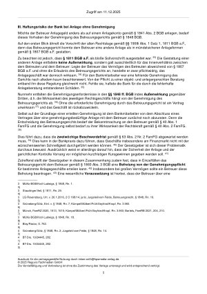 Vorschauseite 5: Rechtliche Herausforderungen und Haftungsrisiken für Banken und rechtliche Betreuer bei der Vermögensanlage und bei Darlehensgeschäften