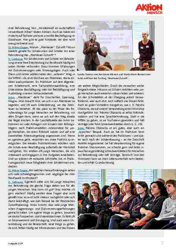 Vorschauseite 2: Abenteuer Zukunft