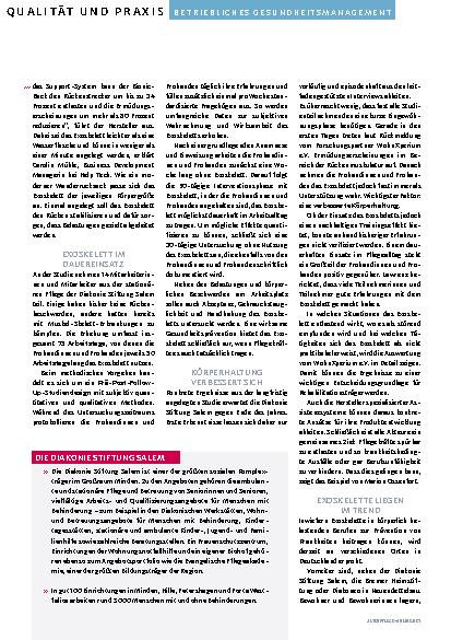 Vorschauseite 3: Prävention durch High-Tech