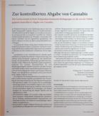 Vorschauseite 1: Zur kontrollierten Abgabe von Cannabis