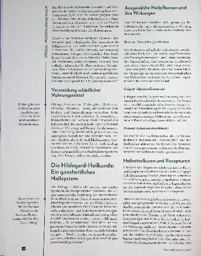 Vorschauseite 4: Verdorbenes Blut Hildegard von Bingen trifft auf moderne Zivilisations erkrankungen