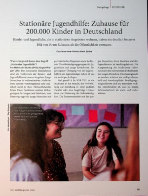 Vorschauseite 1: Stationäre Jugendhilfe: Zuhause für 200. 000 Kinder in Deutschland