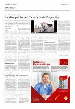 Vorschauseite 1: Handlungssicherheit für ambulante Pflegekräfte