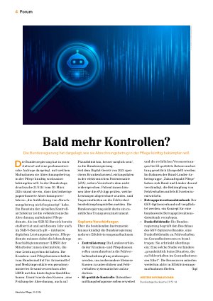 Vorschauseite 1: Bald mehr Kontrollen?