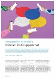 Vorschauseite 1: Interoperabilität im Messaging: Kliniken im Gruppenchat