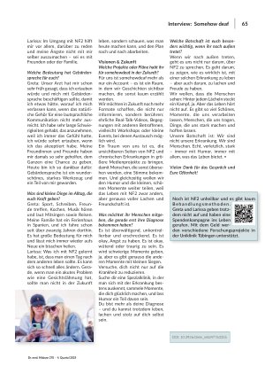 Vorschauseite 3: Für uns ist somehowdeaf mehr als nur ein Account Leben mit NF2