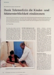 Vorschauseite 1: Dank Telemedizin die Kinderund Müttersterblichkeit eindämmen.