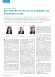 Vorschauseite 1: Corrected: Neu: Peer-Review-Verfahren im Arbeitsund Gesundheitsschutz
