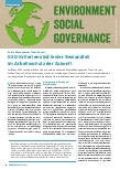 Vorschauseite 1: ESG-Kriterien sind fester Bestandteil im Arbeitsschutz der Zukunft.