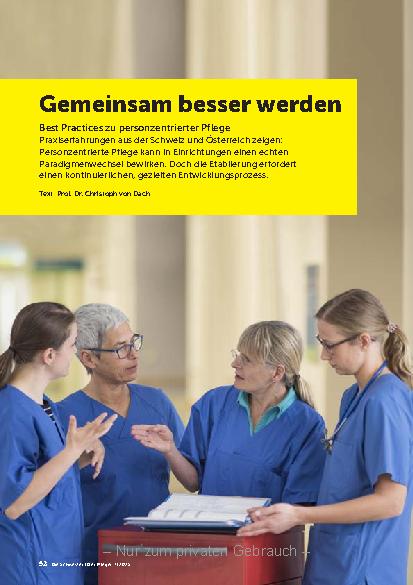 Vorschauseite 1: Gemeinsam besser werden