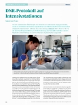 Vorschauseite 1: DNR-Protokoll auf Intensivstationen