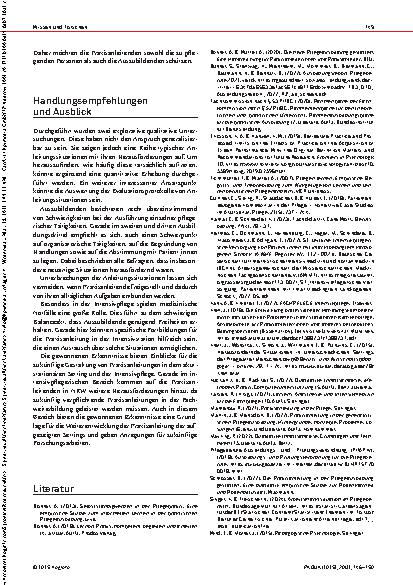 Vorschauseite 4: Herausforderungen in der Praxisanleitung Ein Blick auf die Akutund Intensivpflege