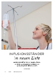 Vorschauseite 1: Infusionsständer im neuen Licht