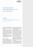 Vorschauseite 1: Das hohe Maß an Verantwortung sollte sich auszahlen.